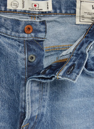  - WASHI - Medium Washed Light Distressed Jeans