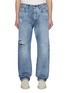 首图 - 点击放大 - WASHI - Medium Washed Light Distressed Jeans