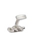 细节 - 点击放大 - TATEOSSIAN - Rhodium Plated Black Diamonds Eternity Knot Cufflinks
