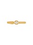 首图 - 点击放大 - TATEOSSIAN - Polished Gold Plated Brass Mother of Pearl Flare Tie Clip