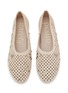 细节 - 点击放大 - PEDRO GARCÍA - Ariane Crystal Studs Suede Ballerina Flats