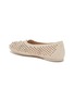  - PEDRO GARCÍA - Ariane Crystal Studs Suede Ballerina Flats