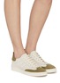 模特儿示范图 - 点击放大 - PEDRO GARCÍA - Pilou Suede Women's Sneakers