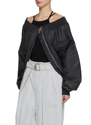 细节 - 点击放大 - BEAUTIFUL PEOPLE - 拉链飞行员夹克