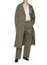 模特儿示范图 - 点击放大 - THE LOOM - Lightweight Cotton Trench Coat