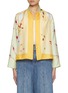 首图 - 点击放大 - LILYEVE - Floral Letter Print Silk Jacket