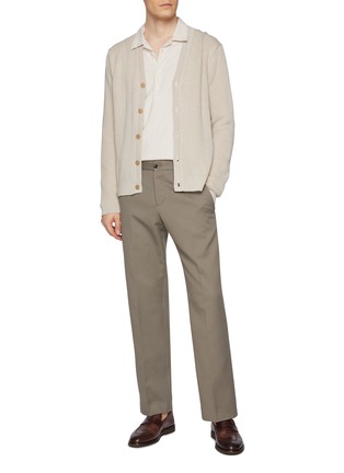模特儿示范图 - 点击放大 - PT TORINO - Michael Cotton Pants