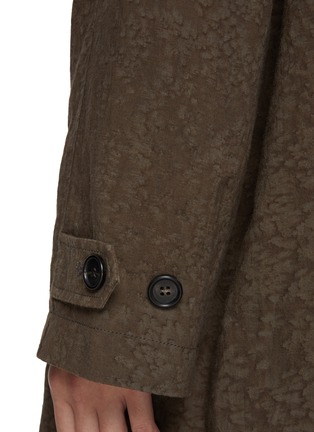  - UMBER POSTPAST - 盐染纽扣外套