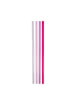 细节 –点击放大 - STANLEY - The Quencher 30oz Travel Tumbler Straw Set Of 4 — Pink