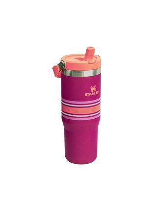 细节 –点击放大 - STANLEY - The Varsity Iceflow™ Flip Straw Tumbler 30 oz — Fucshia Mesh