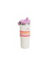 细节 –点击放大 - STANLEY - The Varsity Iceflow™ Flip Straw Tumbler 30 oz — Cream Lilac Stripe