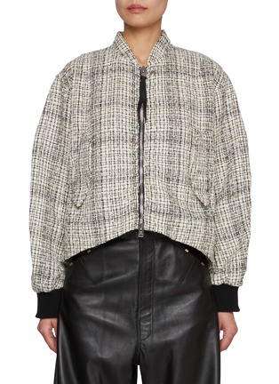 首图 - 点击放大 - SHOREDITCH SKI CLUB - Skylar Faye Tweed Bomber Jacket