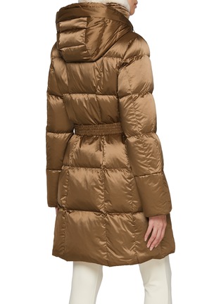 背面 - 点击放大 - BOGNER - Nicci Belted Satin Puffer Coat