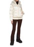 模特儿示范图 - 点击放大 - BOGNER - Dia Hybird Shearling Puffer Jacket