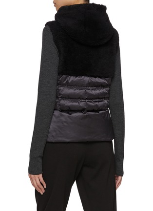 背面 - 点击放大 - BOGNER - Fenna Shearling Hooded Vest