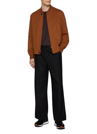 模特儿示范图 - 点击放大 - ZEGNA - Cashmere Blouson Jacket