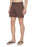 模特儿示范图 - 点击放大 - ORLEBAR BROWN - Bulldog Classic Stripe Swim Shorts