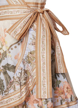  - ZIMMERMANN - WYLIE 包裹式印花连衣裙