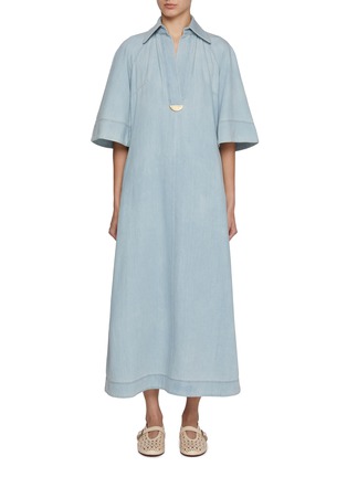 首图 - 点击放大 - ZIMMERMANN - Acacia Denim Midi Dress