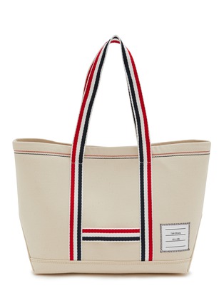 首图 - 点击放大 - THOM BROWNE - Small Tool Cotton Canvas Tote Bag