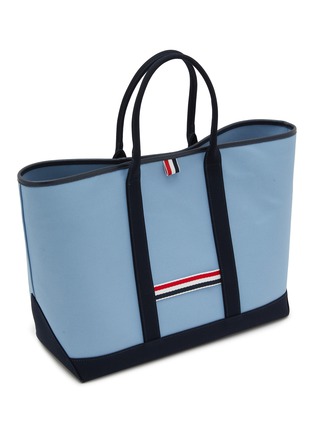 细节 - 点击放大 - THOM BROWNE - Medium Tool Interlock Canvas Tote Bag