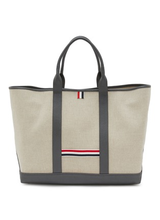 首图 - 点击放大 - THOM BROWNE - Medium Tool Cotton Canvas Tote Bag