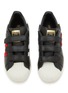 模特儿示范图 - 点击放大 - ADIDAS - X Hello Kitty Superstar CF C Velcro Kids' Sneakers