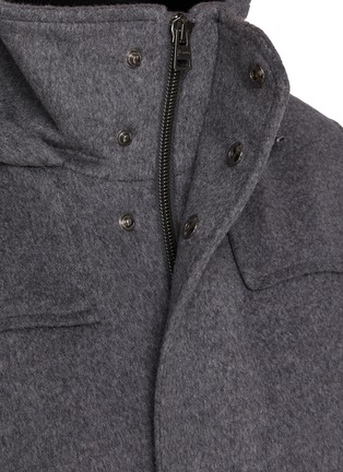  - HERNO - Hooded Wool Cashmere Coat