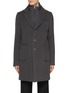 首图 - 点击放大 - HERNO - High Neck Bib Virgin Wool Blend Coat