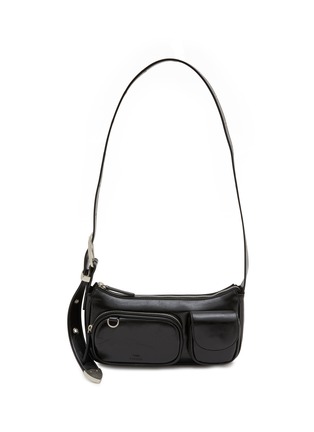 首图 - 点击放大 - FINDKAPOOR - Belty Pocket 25 Leather Shoulder Bag