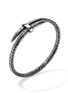 正面 -点击放大 - JOHN HARDY - Spear Sterling Silver Black Rhodium Flex Cuff Bracelet — Size M