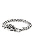 首图 - 点击放大 - JOHN HARDY - Naga Sterling Silver Blue Sapphire Curb Link Bracelet — Size UM