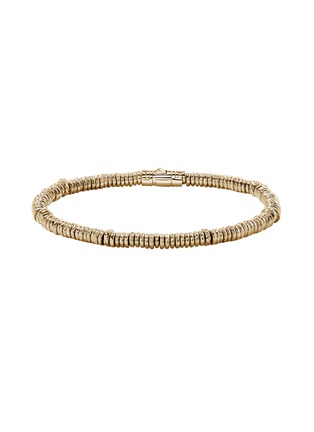 首图 - 点击放大 - JOHN HARDY - Heishi 14K Gold Bracelet — Size UL