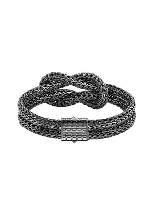 背面 - 点击放大 - JOHN HARDY - Love Knot Sterling Silver Extra Small Chain Bracelet — Size US