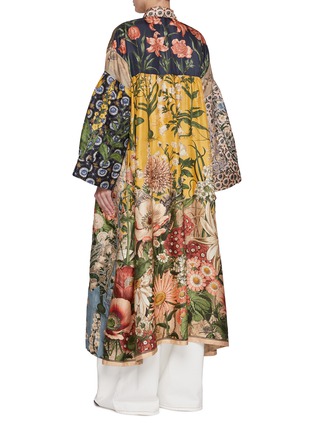 背面 - 点击放大 - BIYAN - Oversized Mixed Print Long Coat