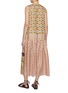 背面 - 点击放大 - BIYAN - Drop Waist Printed Silk Dress