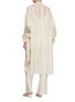 背面 - 点击放大 - BIYAN - Embellished Linen Silk Tunic Shirt