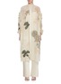 首图 - 点击放大 - BIYAN - Embellished Linen Silk Tunic Shirt