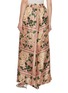 背面 - 点击放大 - BIYAN - Printed Wide Leg Silk Pants