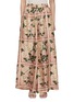 首图 - 点击放大 - BIYAN - Printed Wide Leg Silk Pants