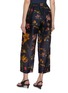 背面 - 点击放大 - BIYAN - Printed Ankle Silk Pants