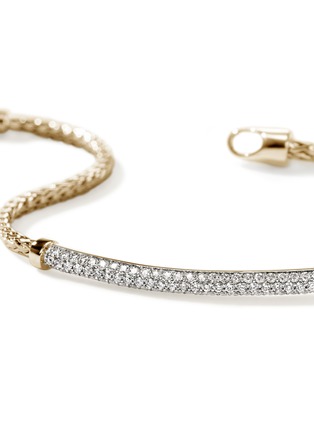 细节 - 点击放大 - JOHN HARDY - JH Essentials Diamond Pavé 14K Gold Bracelet — Size US