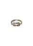 首图 - 点击放大 - JOHN HARDY - Love Knot 14K Gold and Sterling Silver Chain Ring — Size 8