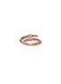 背面 - 点击放大 - JOHN HARDY - Spear Treated Ruby 14K Rose Gold Wrap Ring — Size 7