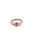 首图 - 点击放大 - JOHN HARDY - Spear Treated Ruby 14K Rose Gold Wrap Ring — Size 7