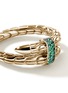 细节 - 点击放大 - JOHN HARDY - Spear Emerald 14K Gold Wrap Ring — Size 7