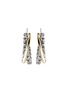 首图 - 点击放大 - JOHN HARDY - JH Essentials 14K Gold Sterling Silver Crossover Earrings