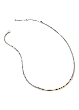 细节 - 点击放大 - JOHN HARDY - JH Essentials 14K Gold Sterling Silver Necklace — Size 16-18