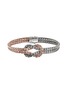 首图 - 点击放大 - JOHN HARDY - Love Knot 14K Rose Gold Sterling Silver Double Row Bracelet — Size US