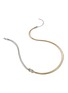 细节 - 点击放大 - JOHN HARDY - Love Knot 14K Gold and Sterling Silver Chain Necklace — Size 16-18